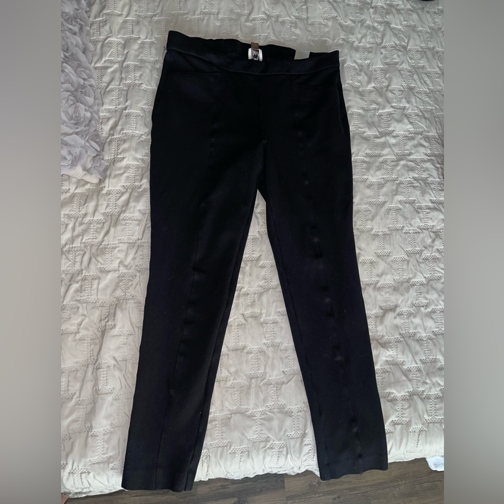Black cozy slacks